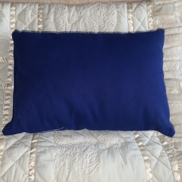 Americana mud pie pillow I miss / love you removable heart pin usa - Picture 2 of 5